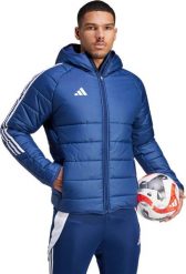 Kurtka męska Adidas Kurtka męska Tiro 24 Winter niebieska IR9497 2XL. Niebieskie kurtki męskie ADIDAS, m, bez wzorów, bez ramiączek, bez kaptura. Za 585.47 zł.
