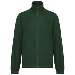 Regulowany polar z elastycznymi mankietami Kariban. Zielone bluzy z polaru męskie KARIBAN, m, bez wzorów, z polaru, bez ramiączek, bez kaptura. Za 142.00 zł.