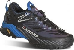 Buty trekkingowe męskie Kayland KAYLAND Buty DUKE GTX black blue 42,5. Czarne buty trekkingowe męskie Kayland, bez wzorów, bez zapięcia. Za 714.85 zł.