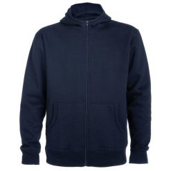 Bluza Z Kapturem Dla Dorosłych Unisex Montblanc Z Pełnym Zamkiem Błyskawicznym. Niebieskie bluzy z kapturem męskie ROLY, m, bez wzorów, z kapturem. Za 114.99 zł.