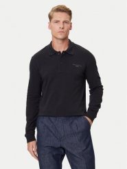 Marc O'Polo Denim Polo 5000007204 Czarny Regular Fit. Czarne koszulki polo męskie Marc O'Polo DENIM, m, bez wzorów, z bawełny, bez kołnierzyka, bez ramiączek. Za 309.99 zł.