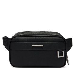 Nerka Armani Exchange. Czarne saszetki męskie Armani Exchange, bez wzorów, małe. Za 459.99 zł.