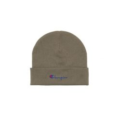 Czapka dla dorosłych Champion Beanie. Zielone czapki męskie CHAMPION, bez wzorów, z poliesteru, sportowe. W wyprzedaży za 68.00 zł.