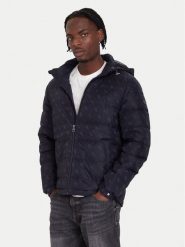 Guess Kurtka zimowa M5BL0B W2322 Granatowy Relaxed Fit. Niebieskie kurtki męskie Guess, na zimę, m, z aplikacjami, z syntetyku, bez ramiączek, bez kaptura. Za 849.99 zł.