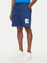 The North Face Szorty sportowe Nse Box NF0A8C1J Niebieski Regular Fit. Niebieskie szorty sportowe męskie The North Face, bez wzorów, z bawełny, sportowe. Za 139.99 zł.
