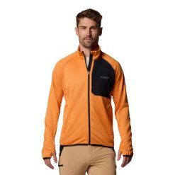 Polar Columbia Triple Canyon Ii. Brązowe bluzy z polaru męskie Columbia, bez wzorów, z polaru, sportowe, bez ramiączek, bez kaptura. Za 265.99 zł.