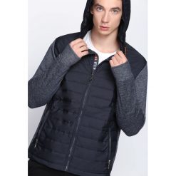 Granatowa Bluza Good Symptoms. Niebieskie bluzy rozpinane męskie marki Born2be, na jesień. Za 44.99 zł.