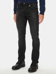 Richmond X Jeansy Simov UMA24189JE Czarny Slim Fit. Czarne jeansy męskie Richmond X, bez wzorów, z bawełny. Za 319.99 zł.