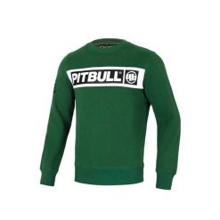 Bluza męska Pitbull Sherwood. Zielone bluzy nierozpinane męskie PITBULL, m, bez wzorów, sportowe, bez ramiączek, bez kaptura. Za 199.00 zł.