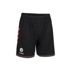 SPODENKI czarno - czerwone. Czarne szorty męskie HUMMEL. Za 59.99 zł.
