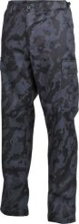 MFH Spodnie US BDU night-camo S. Zielone długie spodnie sportowe męskie MFH, bez wzorów. Za 158.00 zł.