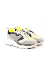 MSGM Sneakersy | 2740MS2086 | Mężczyzna | Szary. Szare buty sportowe na co dzień męskie MSGM, m, z aplikacjami, ze skóry, bez ramiączek, bez kaptura. W wyprzedaży za 1,099.00 zł.