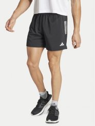 Adidas Szorty sportowe Own The Run IY0704 Czarny Regular Fit. Czarne szorty sportowe męskie ADIDAS, bez wzorów, z syntetyku, sportowe. Za 129.99 zł.