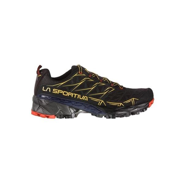 Buty do biegania męskie La Sportiva La Akyra. Czarne buty do biegania męskie La Sportiva, bez wzorów, z materiału, bez zapięcia, do biegania. Za 806.00 zł.
