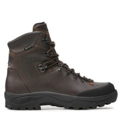Trekkingi Crispi. Brązowe buty trekkingowe męskie Crispi, bez wzorów, z gore-texu, sportowe, bez obcasa, bez zapięcia. Za 1,279.00 zł.