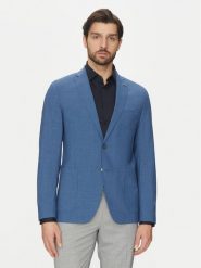 Michael Kors Marynarka MK0SB01025 Niebieski Slim Fit. Niebieskie marynarki męskie Michael Kors, m, bez wzorów, z wełny. Za 919.99 zł.