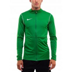 Bluza Męska Rozpinana Nike Dri-FIT Park 20 Sportowa bez Kaptura roz. M. Zielone bluzy rozpinane męskie Nike, m, bez wzorów, sportowe, bez ramiączek, bez kaptura. Za 113.00 zł.