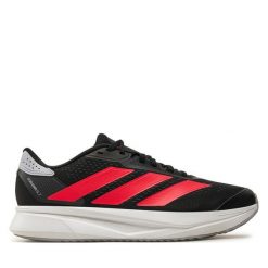 Buty do biegania adidas. Czarne buty do biegania męskie ADIDAS, bez wzorów, bez zapięcia, do biegania. Za 199.99 zł.