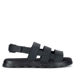 Sandały Badura. Czarne sandały męskie Badura, bez zapięcia. Za 229.99 zł.