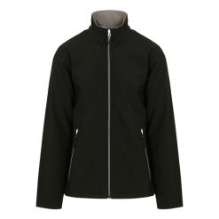 Kurtka Softshellowa Męska Ascender Tkanina Dwuwarstwowa. Czarne kurtki softshell męskie Regatta, m, bez wzorów, z softshellu, bez kaptura, trekkingowe. Za 135.99 zł.