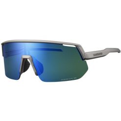 Rowerowe okulary przeciwsłoneczne TECHNIUM 2 L Ridescape Gravel, szare. Szare okulary przeciwsłoneczne męskie SHIMANO, bez wzorów, sportowe. Za 489.90 zł.