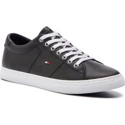 Sneakersy TOMMY HILFIGER - Essential Leather Sneaker FM0FM02203 Black 990. Buty sportowe na co dzień męskie Tommy Hilfiger. W wyprzedaży za 269.00 zł.