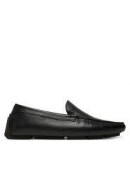 Calvin Klein Mokasyny Driver Lth HM0HM01864 Czarny. Czarne mokasyny męskie Calvin Klein, ze skóry, bez zapięcia. Za 489.99 zł.