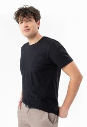 TM-ENAR. Czarne t-shirty męskie Volcano, m, bez wzorów, z bawełny, bez kołnierzyka, bez ramiączek. Za 79.99 zł.