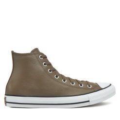 Trampki Converse. Brązowe trampki męskie Converse, bez wzorów, retro, bez zapięcia. Za 319.99 zł.