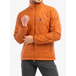 Kurtka górska męska Fjallraven Expedition X-Latt Jacket. Brązowe kurtki męskie Fjällräven, m, bez wzorów, sportowe, bez ramiączek, bez kaptura. Za 978.75 zł.