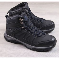 Atletico Buty męskie ATC291 czarno-niebieskie r. 45. Buty trekkingowe męskie marki Atletico. Za 85.00 zł.