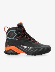 KAYLAND Buty DUKE MID GTX black orange 45,5. Czarne buty trekkingowe męskie Kayland, bez wzorów, bez zapięcia. Za 626.25 zł.