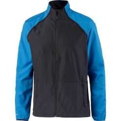 Kurtka w kolorze niebiesko-czarnym do biegania. Kurtki męskie marki Asics. W wyprzedaży za 150.95 zł.