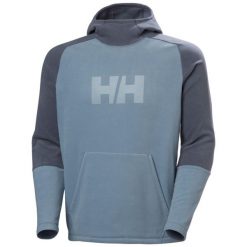 Bluza z kapturem Helly Hansen Daybreaker. Niebieskie bluzy nierozpinane męskie Helly Hansen, m, bez wzorów, z kapturem. Za 274.05 zł.