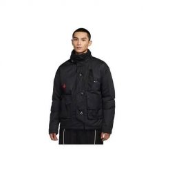 Kurtka uniwersalna męska Nike Kyrie Irving Protect. Czarne kurtki treningowe męskie Nike, m, bez wzorów, z syntetyku, bez kaptura, do biegania. Za 729.00 zł.