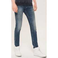 Jeansy skinny - Granatowy. Niebieskie jeansy męskie House, z jeansu. Za 99.99 zł.