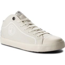 Trampki PEPE JEANS - Industry Pro B&W PMS30428 Factory White 801. Brązowe trampki męskie Pepe Jeans, z gumy, eleganckie. W wyprzedaży za 269.00 zł.