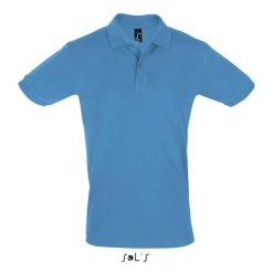 Polo Sol's Perfect. Niebieskie koszulki polo męskie SOL'S, m, bez wzorów, eleganckie, bez kołnierzyka, bez ramiączek. Za 115.00 zł.