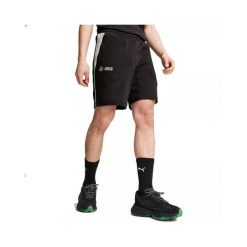 Szorty bermudzkie Puma MAPF1. Czarne szorty męskie Puma, bez wzorów, sportowe. Za 226.95 zł.