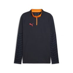 Męska bluza piłkarska individualCUP z zamkiem 1/4 PUMA. Brązowe kurtki treningowe męskie Puma, m, bez wzorów, bez kaptura, do biegania. Za 259.00 zł.