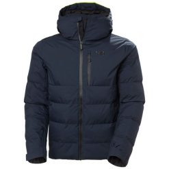 Kurtka wodoodporna Helly Hansen. Niebieskie kurtki narciarskie i snowboardowe męskie Helly Hansen, na zimę, m, bez wzorów, bez kaptura, narciarskie. W wyprzedaży za 1,373.75 zł.