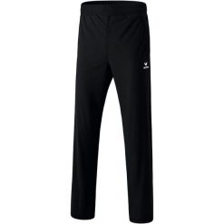 Spodnie treningowe juniorskie Erima Pants with full-length zip. Czarne spodnie dresowe męskie Erima, bez wzorów. Za 186.50 zł.