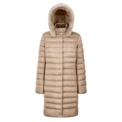 Kurtka GEOX W BETTANIE Brązowy. Brązowe kurtki męskie Geox, m, bez wzorów, z tkaniny, bez ramiączek, bez kaptura. Za 1,292.24 zł.