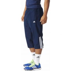 Adidas Spodnie męskie Base 3 Stripes Pant granatowe r. S (AB6386). Długie spodnie sportowe męskie ADIDAS. Za 89.00 zł.