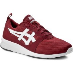 Sneakersy ASICS - TIGER Lyte-Jogger H7G1N Burgundy/White 2601. Czerwone buty sportowe na co dzień męskie Asics, z materiału, eleganckie. W wyprzedaży za 179.00 zł.