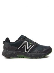 New Balance Buty 410v8 MT410GK8 Czarny. Czarne buty do biegania męskie New Balance, bez wzorów, z materiału, bez zapięcia, do biegania. Za 349.99 zł.