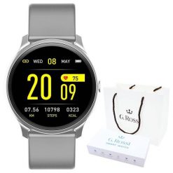Zegarek uniwersalny Smartwatch G. Rossi opaska SMS Kroki Puls. Zegarki męskie G.R. Za 111.57 zł.