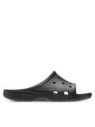 Crocs Klapki Saturday Slide M 213298 Czarny. Czarne klapki i japonki męskie Crocs, bez wzorów, z tworzywa sztucznego. Za 129.99 zł.