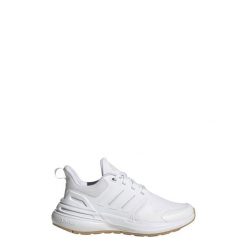 Rapidasport Bounce Sport Running Lace Shoes. Białe buty do biegania męskie ADIDAS, bez wzorów, z materiału, bez zapięcia, na jogę i pilates. W wyprzedaży za 232.15 zł.