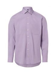 Andrew James Męska koszula biznesowa Mężczyźni Regular Fit Bawełna (100%) lila wzorzysty, 38. Koszule męskie Andrew James, m, bez wzorów, z bawełny, bez kołnierzyka, bez ramiączek. Za 129.95 zł.